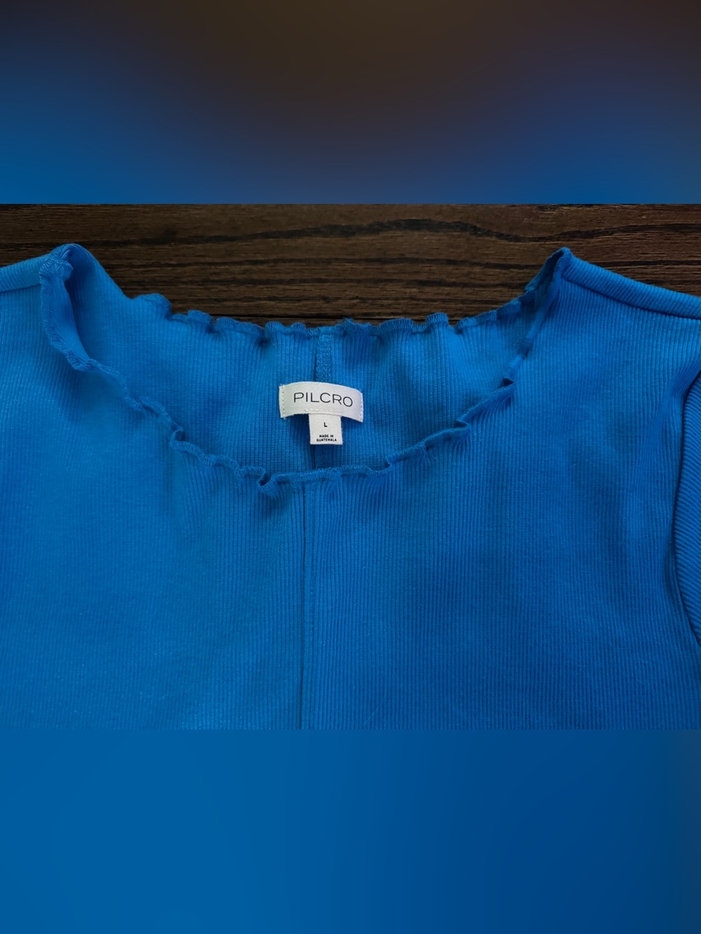 NWT Ribbed Anthro Tee! - Picture 3 of 4